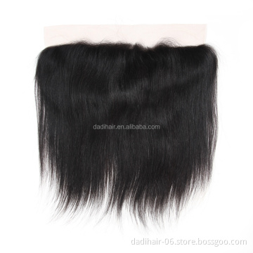 High Quality natural human  Hair Straight Lace Frontal